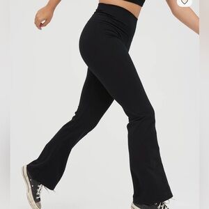 Aerie Black Flare Pants